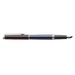 Waterman Hemisphere Color-Block Füllfederhalter mit Palladiumbeschichtung (blaue Mine)-Standskizze4