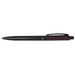 Stylo bille en plastique recyclé Martha (encre noire)-Croquis verticaux1