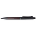Stylo bille en plastique recyclé Martha (encre noire)-Croquis verticaux2