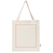 Sac shopping à soufflets Madras en coton recyclé 140 g/m² certifié GRS-Croquis verticaux1