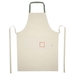 Grembiule in cotone riciclato da 200 g/m² Nia-Schizzi dello stand5