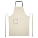 Grembiule in cotone riciclato da 200 g/m² Nia-Schizzi dello stand8
