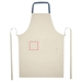 Grembiule in cotone riciclato da 200 g/m² Nia-Schizzi dello stand6