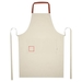 Grembiule in cotone riciclato da 200 g/m² Nia-Schizzi dello stand5