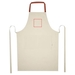 Grembiule in cotone riciclato da 200 g/m² Nia-Schizzi dello stand8