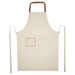 Grembiule in cotone riciclato da 200 g/m² Nia-Schizzi dello stand7