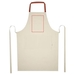 Grembiule in cotone riciclato da 200 g/m² Nia-Schizzi dello stand3