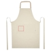 Grembiule in cotone riciclato da 200 g/m² Nia-Schizzi dello stand6