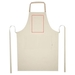 Grembiule in cotone riciclato da 200 g/m² Nia-Schizzi dello stand4