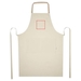 Grembiule in cotone riciclato da 200 g/m² Nia-Schizzi dello stand3