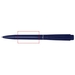 Stylo bille en plastique recyclé Martha (encre bleue)-Croquis verticaux3