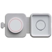 Caricabatterie da viaggio wireless 2 in 1 pieghevole da 15 W Xtorm XWF21-Schizzi dello stand1