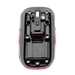 SCX.design O24 souris transparente sans fil multimode 2.4 Ghz Bluetooth® avec logo lumineux-Croquis verticaux1