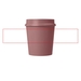 Gobelet Americano® Switch Renew de 200 ml avec couvercle 360°-Croquis verticaux1