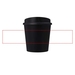 Gobelet Americano® Switch de 200 ml avec couvercle-Croquis verticaux1