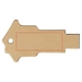 Pendrive wyposażony w interfejs USB 2.0 w kształcie domu z papieru z recyklingu-Szkic opisu1