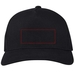 Cappellino in tessuto riciclato Aware™ a 5 pannelli Onyx-Schizzi dello stand5