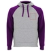 Badet zweifarbiger Kapuzenpullover Unisex-Standskizze6
