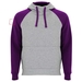 Badet zweifarbiger Kapuzenpullover Unisex-Standskizze12