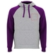Badet zweifarbiger Kapuzenpullover Unisex-Standskizze10