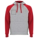 Badet zweifarbiger Kapuzenpullover Unisex-Standskizze20