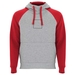 Badet zweifarbiger Kapuzenpullover Unisex-Standskizze18
