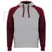 Badet zweifarbiger Kapuzenpullover Unisex-Standskizze9
