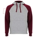 Badet zweifarbiger Kapuzenpullover Unisex-Standskizze12