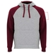 Badet zweifarbiger Kapuzenpullover Unisex-Standskizze14