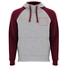 Badet zweifarbiger Kapuzenpullover Unisex-Standskizze16