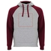 Badet zweifarbiger Kapuzenpullover Unisex-Standskizze10