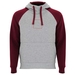 Badet zweifarbiger Kapuzenpullover Unisex-Standskizze8