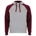 Badet zweifarbiger Kapuzenpullover Unisex-Standskizze15