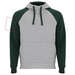Badet zweifarbiger Kapuzenpullover Unisex-Standskizze10