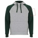 Badet zweifarbiger Kapuzenpullover Unisex-Standskizze12