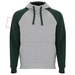 Badet zweifarbiger Kapuzenpullover Unisex-Standskizze13
