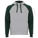 Badet zweifarbiger Kapuzenpullover Unisex-Standskizze15