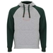 Badet zweifarbiger Kapuzenpullover Unisex-Standskizze9