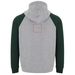 Badet zweifarbiger Kapuzenpullover Unisex-Standskizze5