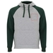 Badet zweifarbiger Kapuzenpullover Unisex-Standskizze14