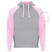 Badet zweifarbiger Kapuzenpullover Unisex-Standskizze10