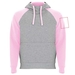 Badet zweifarbiger Kapuzenpullover Unisex-Standskizze15