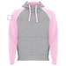 Badet zweifarbiger Kapuzenpullover Unisex-Standskizze20