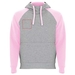 Badet zweifarbiger Kapuzenpullover Unisex-Standskizze14