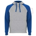Badet zweifarbiger Kapuzenpullover Unisex-Standskizze18