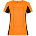 T-shirt de sport Shanghai à manches courtes pour femme-Croquis verticaux2