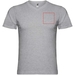 Samoyedo T-Shirt mit V-Ausschnitt für Herren-Standskizze2