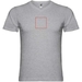 Samoyedo T-Shirt mit V-Ausschnitt für Herren-Standskizze11