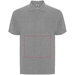 Polo Centauro Premium unisexe à manches courtes-Croquis verticaux3