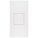 Althea Sporthandtuch 50 × 100 cm-Standskizze1